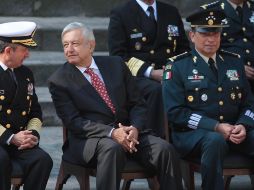 La Secretaría de Marina-Armada de México, conmemora el Día de la Armada. El evento fue presidido por el Presidente Andrés Manuel López Obrador. NTX / G. Durán