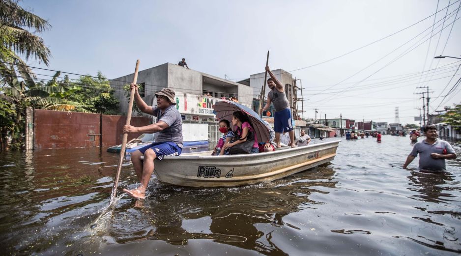 Fotogalería: Río Grijalva se desborda y deja zonas bajo el agua en Tabasco