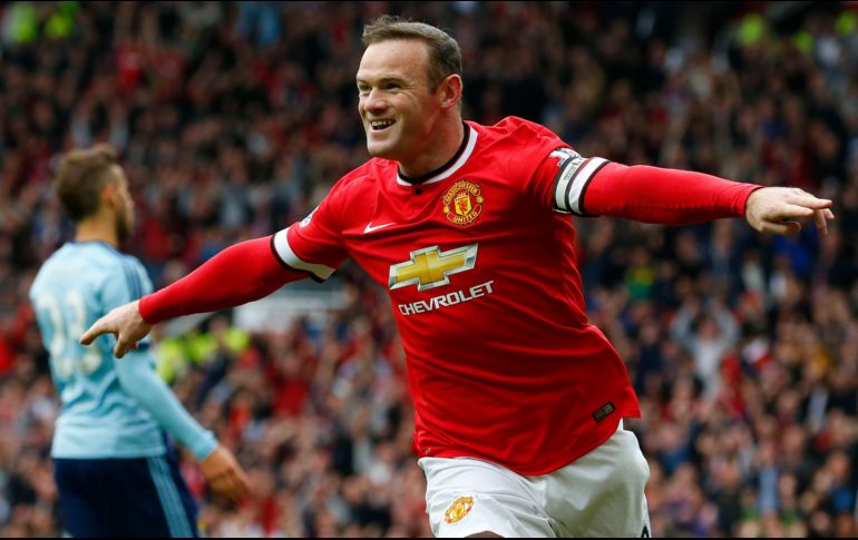 REFERENTE. Wayne Rooney ganó todos los títulos posibles como jugador del Manchester United y es considerado una leyenda de los Red Devils. AFP/ARCHIVO