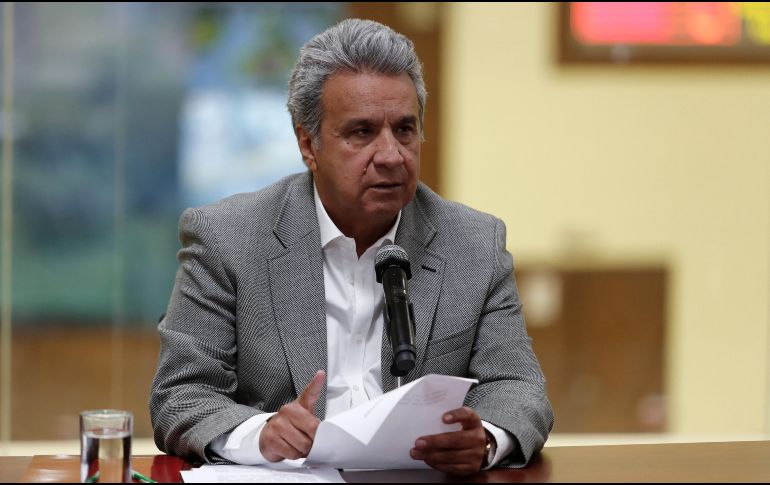 Moreno, cuyo mandato de cuatro años concluye el próximo 24 de mayo, cumplió con una agenda oficial durante la última semana en la capital estadounidense. EFE / ARCHIVO