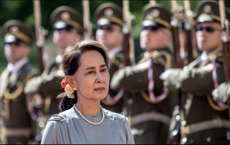 La Nobel de la Paz Aung San Suu Kyi. EFE / M. Divisek