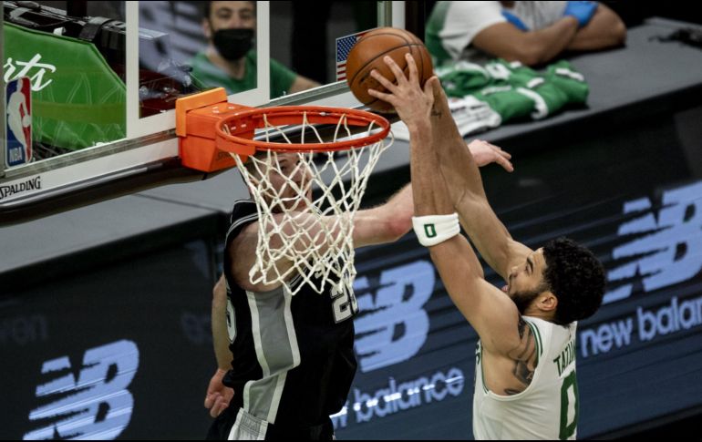 El hombre de los Celtics tuvo anoche la mejor actuación de su carrera y de paso selló una magistral remontada de la quinteta albiverde. AFP/M. Malhotra