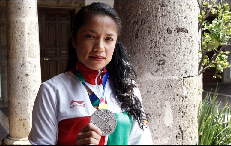 Alicia ha tenido un buen proceso, ya que fue una medallista recurrente al subir al podio tanto en los Juegos Centroamericanos y del Caribe de 2018 como en los Juegos Panamericanos de 2019. EL INFORMADOR / ARCHIVO