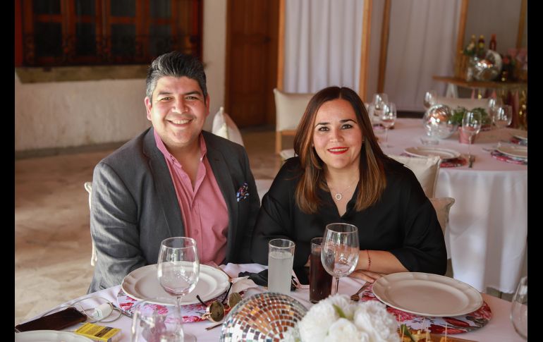 José Luis Quintero y Rebeca Corella. GENTE BIEN JALISCO/ANTONIO MARTÍNEZ