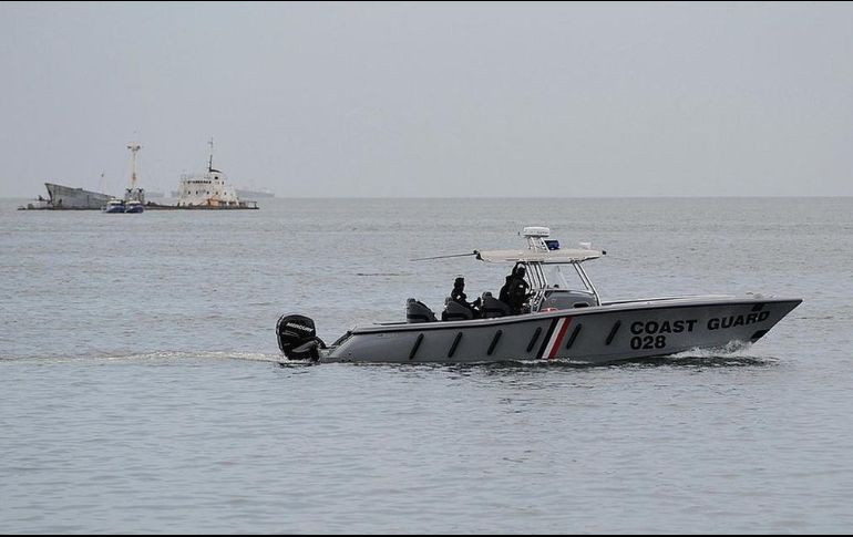 La Guardia Costera trinitaria detuvo una lancha proveniente de Venezuela el 5 de febrero de 2022. GETTY IMAGES /