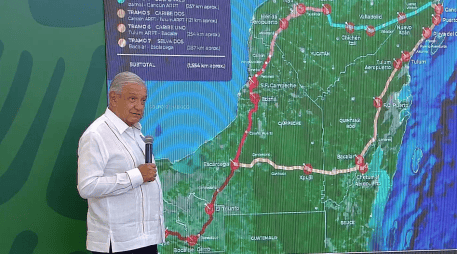 López Obrador había acordado dialogar con los famosos que se oponen a la obra del Tren Maya. EL INFORMADOR/ ARCHIVO