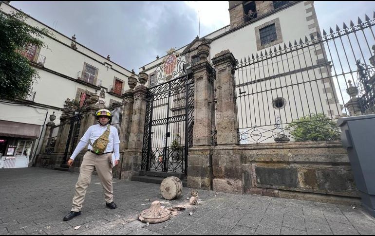 El sismo se sintió en Jalisco y varios municipios registraron daños en inmuebles, como Guadalajara y Puerto Vallarta. EL INFORMADOR / A. Navarro