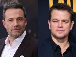 En entrevista con New York Times, Ben Affleck (Izq) declaró que él fungirá como productor ejecutivo en la compañía, en tanto Matt Damon (der) estará al frente de las decisiones creativas. EFE / AFP