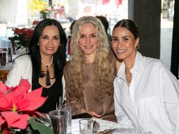 Lorena Hecht, Ana Lambarri y Dany Flores. GENTE BIEN JALISCO/Jorge Soltero
