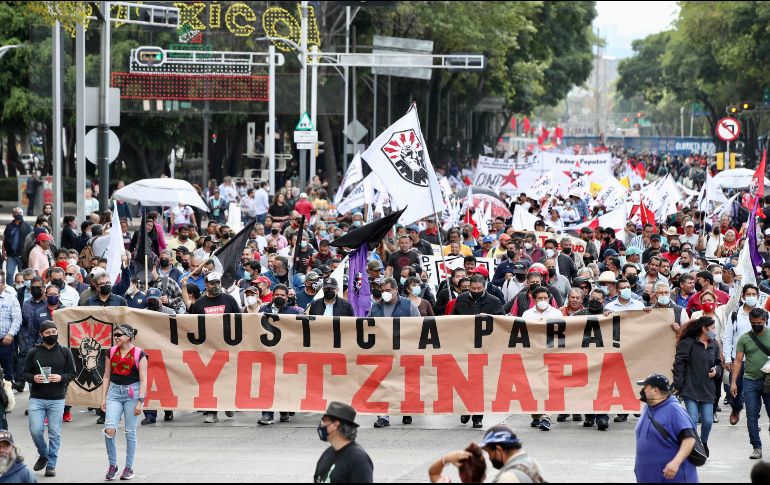 López Obrador asegura que su administración ha presentado importantes avances en el caso Ayotzinapa. SUN / ARCHIVO