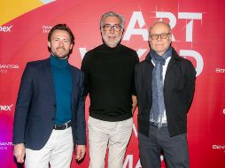 Adam Moscicki, Jean-Philippe Vernes y Frédéric Goldschmidt. GENTE BIEN JALISCO/ Jorge Soltero