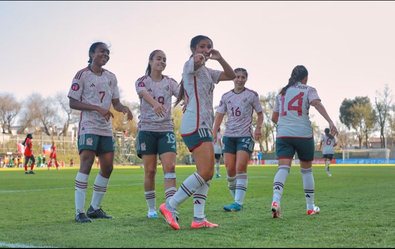 La Selección Mexicana se enfrentará a Estados Unidos en el Campeonato Femenino Sub-17 de Concacaf. IMAGO7.