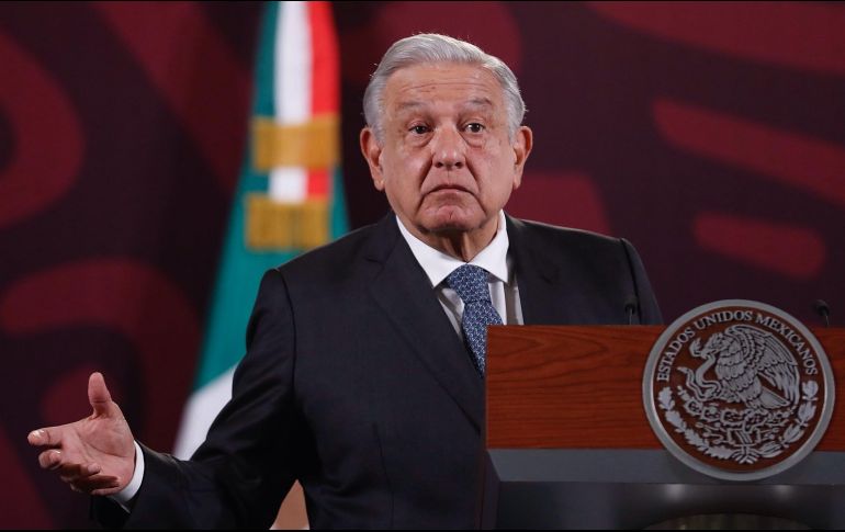 López Obrador asegura que la plataforma esta tomada por conservadores. EFE/S. Gutiérrez