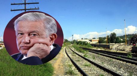 Según López Obrador, usar las vías de ferrocarriles 
