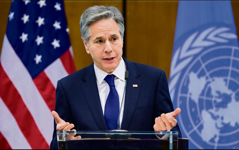 El secretario de Estado de los Estados Unidos estuvo presente en la conferencia de la ONU sobre estupefacientes en Viena. EFE