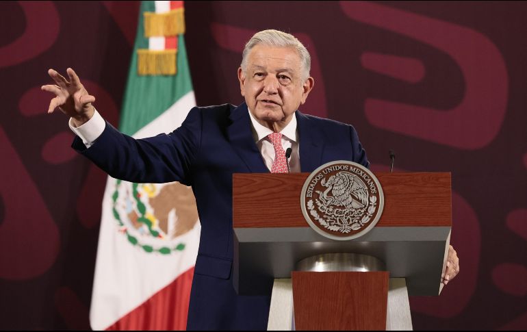 López Obrador critica la postura de Canadá y Estados Unidos ante el conflicto México-Ecuador. EFE/J. Méndez