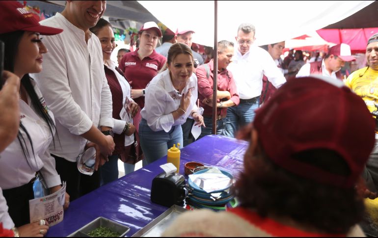 Claudia Delgadillo aseguró que visitará cada rincón de Jalisco, incluyendo los tianguis y mercados, donde se congregan comerciantes y familias. CORTESÍA.