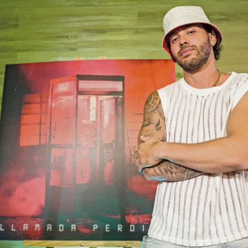 El cantante visitó Guadalajara para promocionar su disco “Llamada Perdida”. EL INFORMADOR/ H. Figueroa