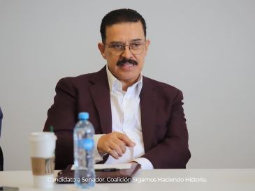 El candidato a Senador por Morena, Carlos Lomelí Bolaños pretende abrir diálogos con Claudia Sheinbaum para promover la cercanía de Jalisco y la Federación. ESPECIAL