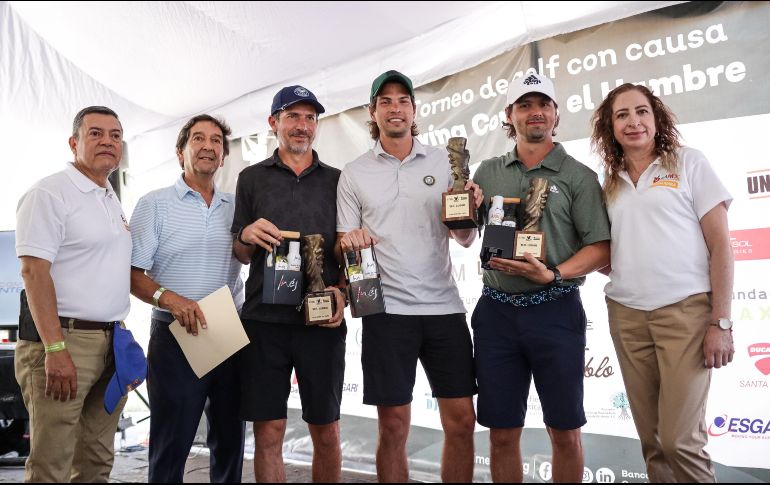 En esta edición de estreno no hubo ganador del hole in one, sin embargo, tres equipos fueron reconocidos por su desempeño durante la jornada golfista. EL INFORMADOR/ H. Figueroa.