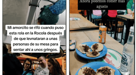 Una usuaria de TikTok compartió esta incómoda experiencia en una pulquería de la CDMX. ESPECIAL / TIKTOK @olivioletta